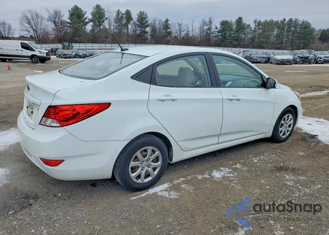 2014 Hyundai Accent Gls from USA, damaged, VIN KMHCT4AE2EU727383